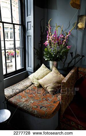 Stock Photo - Interior view of Black private members club, Dean Street, Soho; London, England. Fotosearch