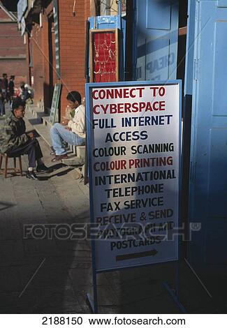Internet Cafe Sign Kathmandu Nepal View Large Photo Image Stock Image - Internet Cafe Sign Kathmandu Nepal. Fotosearch