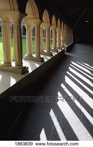 Stock Photo - Iona Abbey, Island Of Iona, Scotland. Fotosearch