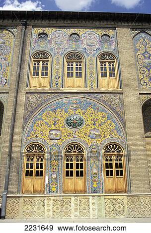 Stock Photo - Iran, Golestan Palace; Tehran. Fotosearch