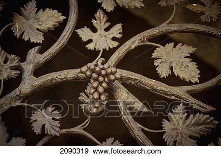 Stock Photo - Iron Work In The Medieval Village Of Laguardia, Basque Country, Spain. Fotosearch