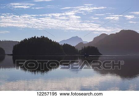 Islands in the Broughton Archipelago Marine Park in coastal British Columbia; British Columbia, Canada View Large Photo Image Stock Photography - Islands in the Broughton Archipelago Marine Park in coastal British Columbia; British Columbia, Canada. Fotosearch