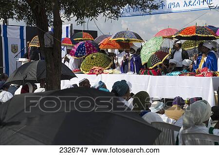Stock Photo - Israel, 2012; Jerusalem, on November 14, Sigd yearly celebration by Jewish Ethiopian community. Fotosearch