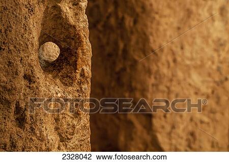 Israel, Close-up of Chain hole in Church of St Peter; Gallicantu View Large Photo Image Stock Image - Israel, Close-up of Chain hole in Church of St Peter; Gallicantu. Fotosearch
