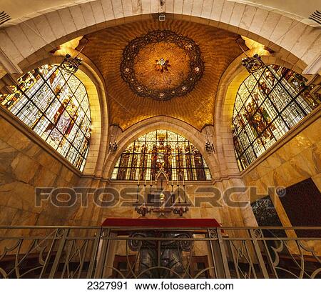 Israel, Interior of church of Flagellation; Jerusalem View Large Photo Image Stock Image - Israel, Interior of church of Flagellation; Jerusalem. Fotosearch