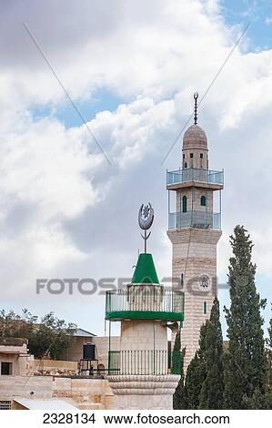 Israel, Mosque; Jerusalem View Large Photo Image Picture - Israel, Mosque; Jerusalem. Fotosearch