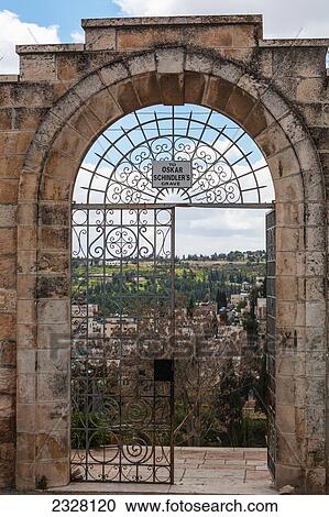 Israel, Oskar Schindler burial place; Jerusalem View Large Photo Image Stock Image - Israel, Oskar Schindler burial place; Jerusalem. Fotosearch
