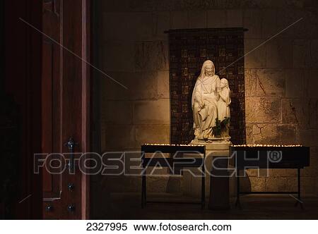 Israel, Statue of St Anne and young Virgin Mary in St Anne's Church; Jerusalem View Large Photo Image Stock Photography - Israel, Statue of St Anne and young Virgin Mary in St Anne's Church; Jerusalem. Fotosearch