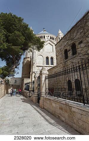 Israel, View of Basilica of Hagia Maria Sion; Jerusalem View Large Photo Image Stock Image - Israel, View of Basilica of Hagia Maria Sion; Jerusalem. Fotosearch