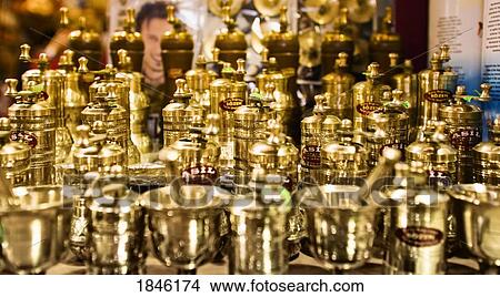 Picture - Istanbul, Turkey; Brass Weights In Spice Bazaar. Fotosearch
