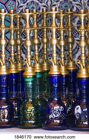 Istanbul, Turkey; Nargileh Water Pipes For Sale View Large Photo Image Stock Image - Istanbul, Turkey; Nargileh Water Pipes For Sale. Fotosearch