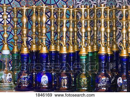 Istanbul, Turkey; Nargileh Water Pipes For Sale View Large Photo Image Stock Photo - Istanbul, Turkey; Nargileh Water Pipes For Sale. Fotosearch