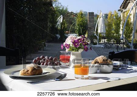 Italy, Breakfast At La Villa Hotel; Piedmont View Large Photo Image Stock Photograph - Italy, Breakfast At La Villa Hotel; Piedmont. Fotosearch