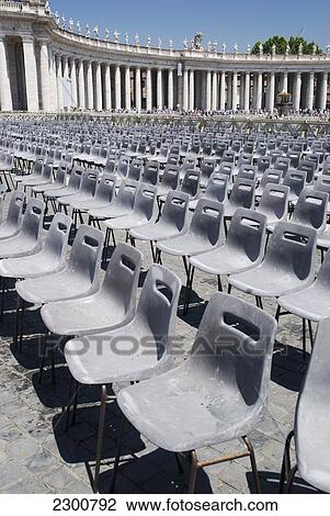 Italy, Outside Chairs And Columns At Vatican; Rome View Large Photo Image Stock Image - Italy, Outside Chairs And Columns At Vatican; Rome. Fotosearch