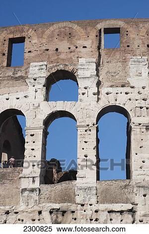 Italy, Outside View; Rome, Colosseum View Large Photo Image Stock Photography - Italy, Outside View; Rome, Colosseum. Fotosearch