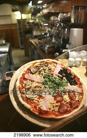Stock Photograph - Italy, Tuscany, Pizza; Siena. Fotosearch