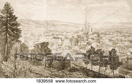 Ithaca And The Cornell University, New York State In C. 1870. From American Pictures Drawn With Pen And Pencil By Rev Samuel Manning Circa 1880 View Large Photo Image Stock Photo - Ithaca And The Cornell University, New York State In C. 1870. From American Pictures Drawn With Pen And Pencil By Rev Samuel Manning Circa 1880. Fotosearch