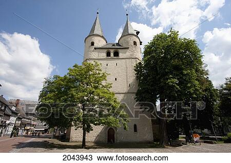 Stock Image - Jacobite Church, Goslar, Germany. Fotosearch