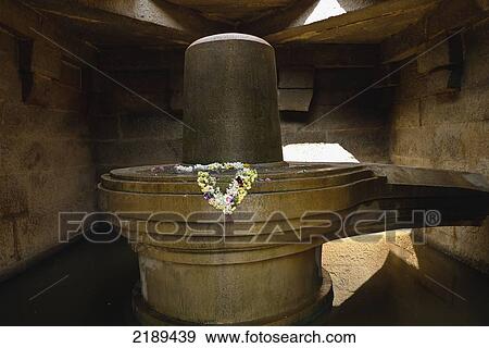 Jala Khandeshvaran, The Monolithic Shiva Lingam At Hampi In Bellary, Karnataka, India View Large Photo Image Stock Photo - Jala Khandeshvaran, The Monolithic Shiva Lingam At Hampi In Bellary, Karnataka, India. Fotosearch