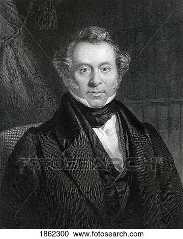 Stock Image - James Copland 1791 To 1870 Scottish Physician Engraved By J Brain After W Room From The Book The National Portrait Gallery Volume Iii Published C1820. Fotosearch