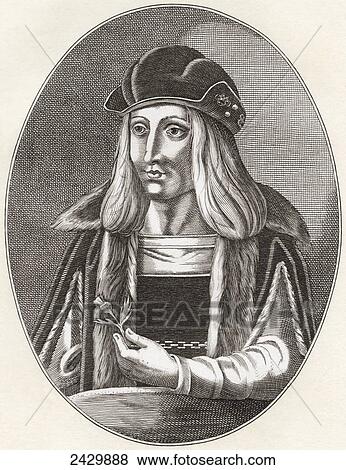 Stock Photo - James IV, King of Scots, 1473. Fotosearch