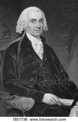 James Madison 1751-1836. Fourth President Of The United States 1809–17. From Painting By Alonzo Chappel View Large Photo Image Stock Photograph - James Madison 1751-1836. Fourth President Of The United States 1809–17. From Painting By Alonzo Chappel. Fotosearch