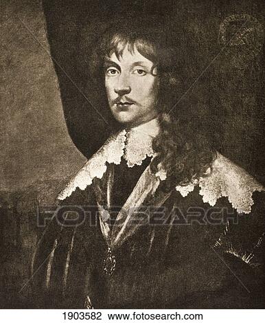 Stock Image - James Stuart, 1St Duke Of Richmond And 4Th Duke Of Lennox, 1612 - 1655. Royalist. From Memoirs Of The Martyr King By Allan Fea Published 1905.. Fotosearch