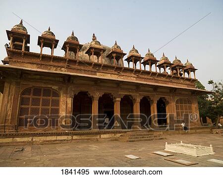 Stock Photography - Jami Masjid Mosque; Fatehpur Sikri, Agra, Uttar Pradesh, India. Fotosearch