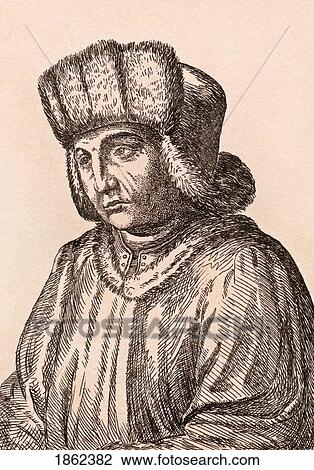 Jan Van Eyck Aka Johannes De Eyck 1390? -1441 Flemish Painter From 75 Portraits Of Celebrated Painters From Authentic Originals Etched By James Girtin Published London 1817 View Large Photo Image Stock Image - Jan Van Eyck Aka Johannes De Eyck 1390? -1441 Flemish Painter From 75 Portraits Of Celebrated Painters From Authentic Originals Etched By James Girtin Published London 1817. Fotosearch