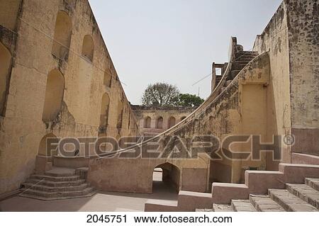 Jantar Mantar (Observatory), Jaipur, Rajasthan, India View Large Photo Image Stock Image - Jantar Mantar (Observatory), Jaipur, Rajasthan, India. Fotosearch