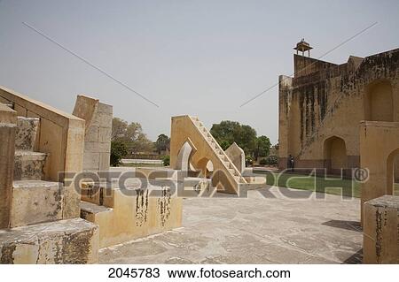 Jantar Mantar (Observatory), Jaipur, Rajasthan, India View Large Photo Image Stock Image - Jantar Mantar (Observatory), Jaipur, Rajasthan, India. Fotosearch