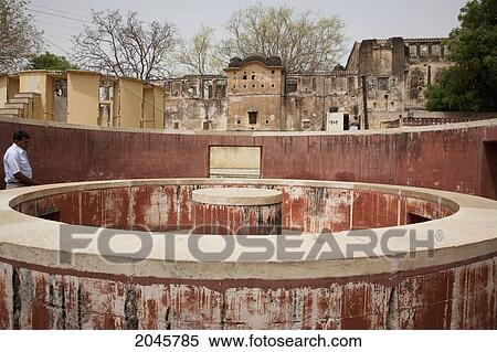 Jantar Mantar (Observatory), Jaipur, Rajasthan, India View Large Photo Image Stock Photography - Jantar Mantar (Observatory), Jaipur, Rajasthan, India. Fotosearch