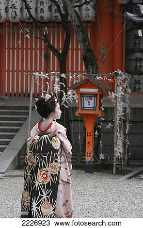 Japan, Geisha; Kyoto View Large Photo Image Stock Image - Japan, Geisha; Kyoto. Fotosearch