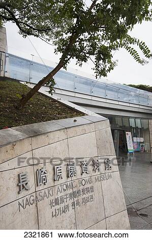 Japan, Nagasaki, Sign for Nagasaki Atomic Bomb Museum View Large Photo Image Stock Image - Japan, Nagasaki, Sign for Nagasaki Atomic Bomb Museum. Fotosearch