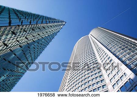 Stock Photo - Japan, Roppongi Hills; Tokyo, Upward View Of Mori Tower. Fotosearch