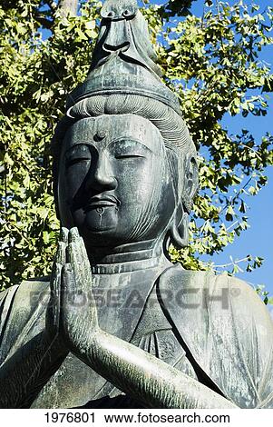 Japan, Tokyo, Asakusa, Senso-Ji Temple, Buddha Statue. View Large Photo Image Stock Image - Japan, Tokyo, Asakusa, Senso-Ji Temple, Buddha Statue.. Fotosearch