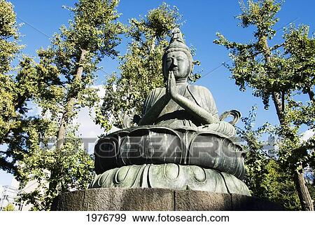 Japan, Tokyo, Asakusa, Senso-Ji Temple, Buddha Statue. View Large Photo Image Stock Photo - Japan, Tokyo, Asakusa, Senso-Ji Temple, Buddha Statue.. Fotosearch