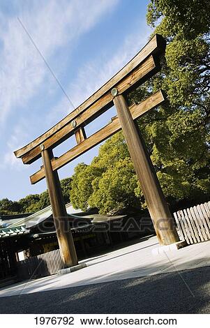 Japan, Tokyo, Meiji-Jingu Temple. View Large Photo Image Stock Image - Japan, Tokyo, Meiji-Jingu Temple.. Fotosearch