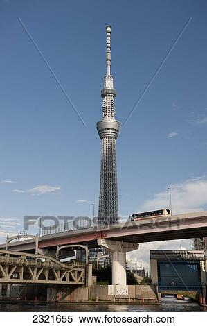 Stock Photography - Japan, Tokyo, Tokyo Skytree. Fotosearch