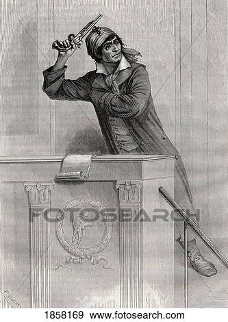 Jean-Paul Marat, 1743-1793. French Politician, Physician And Journalist. Engraved By Pannemaker After E. Viollat. From Histoire De La Revolution Francaise By Louis Blanc. View Large Photo Image Stock Photo - Jean-Paul Marat, 1743-1793. French Politician, Physician And Journalist. Engraved By Pannemaker After E. Viollat. From Histoire De La Revolution Francaise By Louis Blanc.. Fotosearch