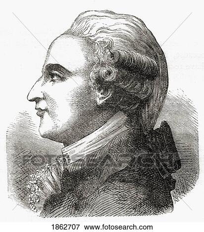Stock Photo - Jean-Pierre Blanchard 1753? 1809 French Inventor Pioneer In Aviation And Ballooning First Man To Cross The English Channel In A Balloon 7 January 1785 From The Book Wondeful Balloon Ascents Or The Conquest Of The Skies Published C 1870. Fotosearch