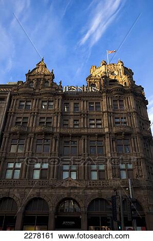 Jenners department store on Princes Street; Edinburgh, Scotland View Large Photo Image Stock Image - Jenners department store on Princes Street; Edinburgh, Scotland. Fotosearch
