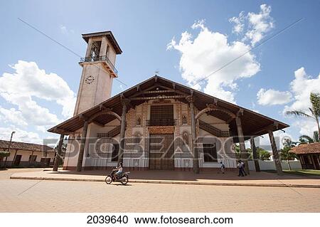 Stock Image - Jesuit Mission Of San Ignacio De Velasco, Santa Cruz Department, Bolivia. Fotosearch