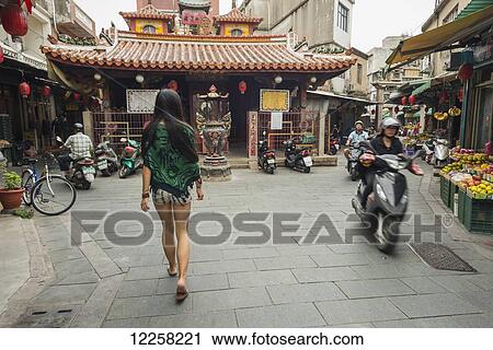 Jincheng's downtown streets full of tradition; Jincheng, Kinmen Island, Taiwan View Large Photo Image Stock Image - Jincheng's downtown streets full of tradition; Jincheng, Kinmen Island, Taiwan. Fotosearch