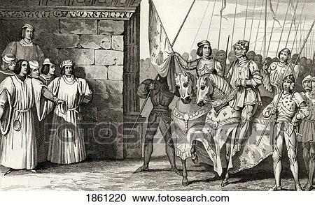 Joan Of Arc 1412 To 1431 Arrives At Rheims In 1429 To Attend The Coronation Of Charles Vii 1403 To 1461 From Histoire De France By Colart Published Circa 1840 View Large Photo Image Stock Image - Joan Of Arc 1412 To 1431 Arrives At Rheims In 1429 To Attend The Coronation Of Charles Vii 1403 To 1461 From Histoire De France By Colart Published Circa 1840. Fotosearch