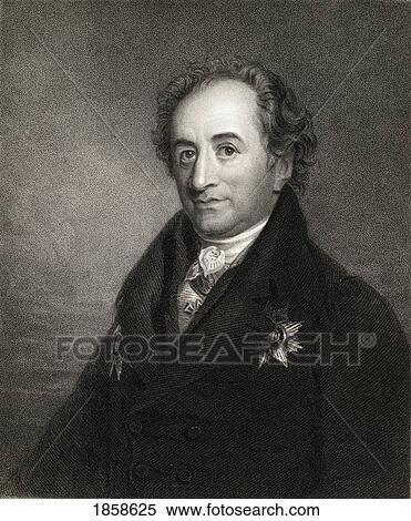 Stock Photography - Johann Wolfgang Von Goethe 1749-1832. German Writer. From The Book ÃƒÂ¢Ã¢â€šÂ¬Ã…â€œGallery Of PortraitsÃƒÂ¢Ã¢â€šÂ¬Ã‚Â Published London 1833.. Fotosearch