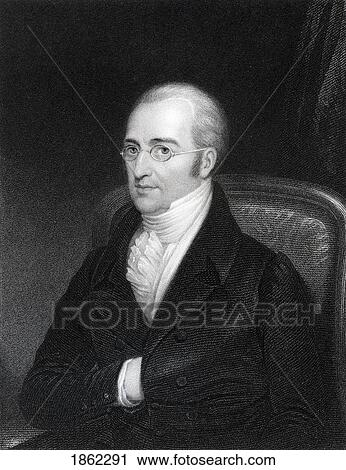 Stock Image - John Cooke 1756-1838 English Physician Engraved By W Holl From The Book The National Portrait Gallery Volume Iii Published C1820. Fotosearch