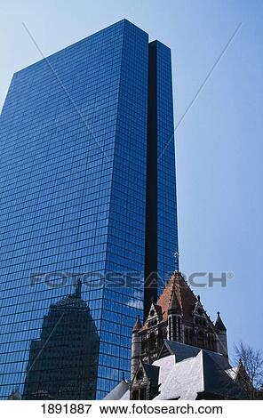 John Hancock Building View Large Photo Image Stock Photo - John Hancock Building. Fotosearch