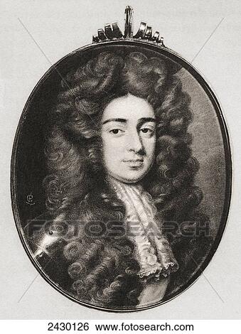Stock Photograph - John Holles, 1st Duke of Newcastle-upon-Tyne, 1662. Fotosearch