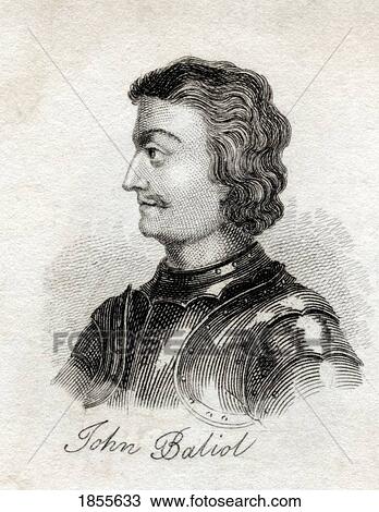 John I Of Scotland John De Baliol 1249 –1314 King Of The Scots From The Book Crabbs Historical Dictionary Published 1825 View Large Photo Image Stock Image - John I Of Scotland John De Baliol 1249 –1314 King Of The Scots From The Book Crabbs Historical Dictionary Published 1825. Fotosearch